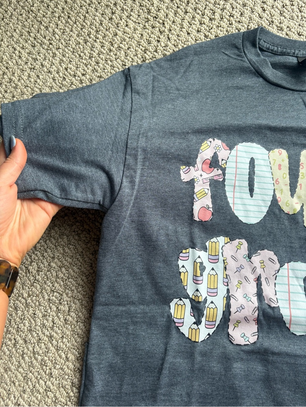 Set of 2- Fourth Grade teacher shirts - Picture 3 of 7